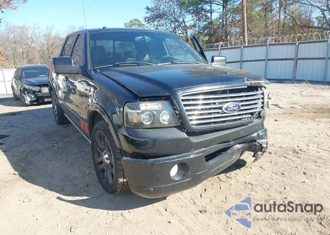 2007 Ford F-150 Lariat z USA, uszkodzony, nr VIN 1FTRW12537FB38191